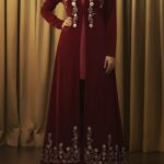 The Gilded Orchard French Velvet Gown Set.