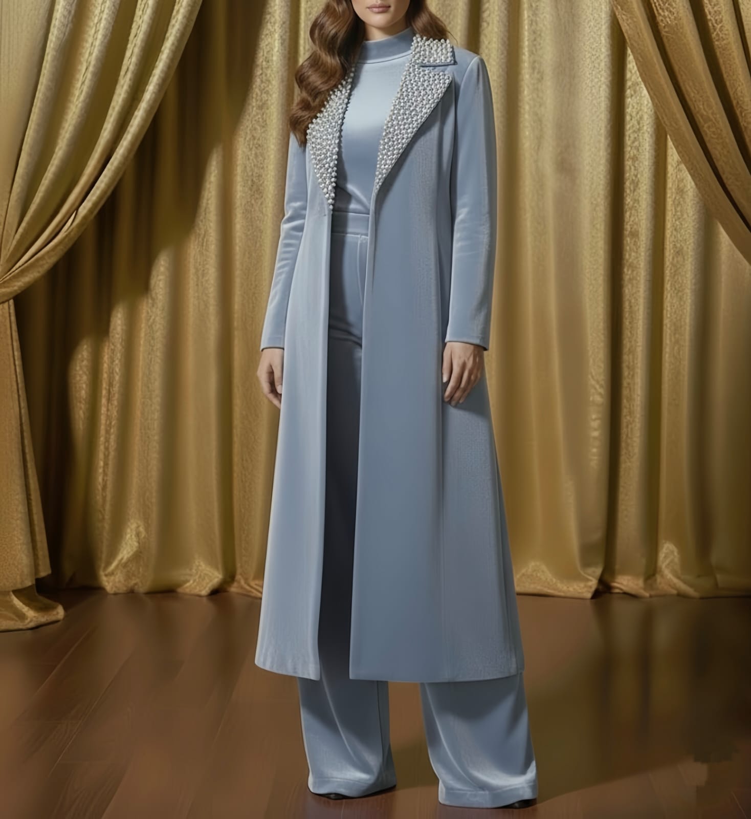 The pearl Luxe 3 piece Ensemble - Image 3